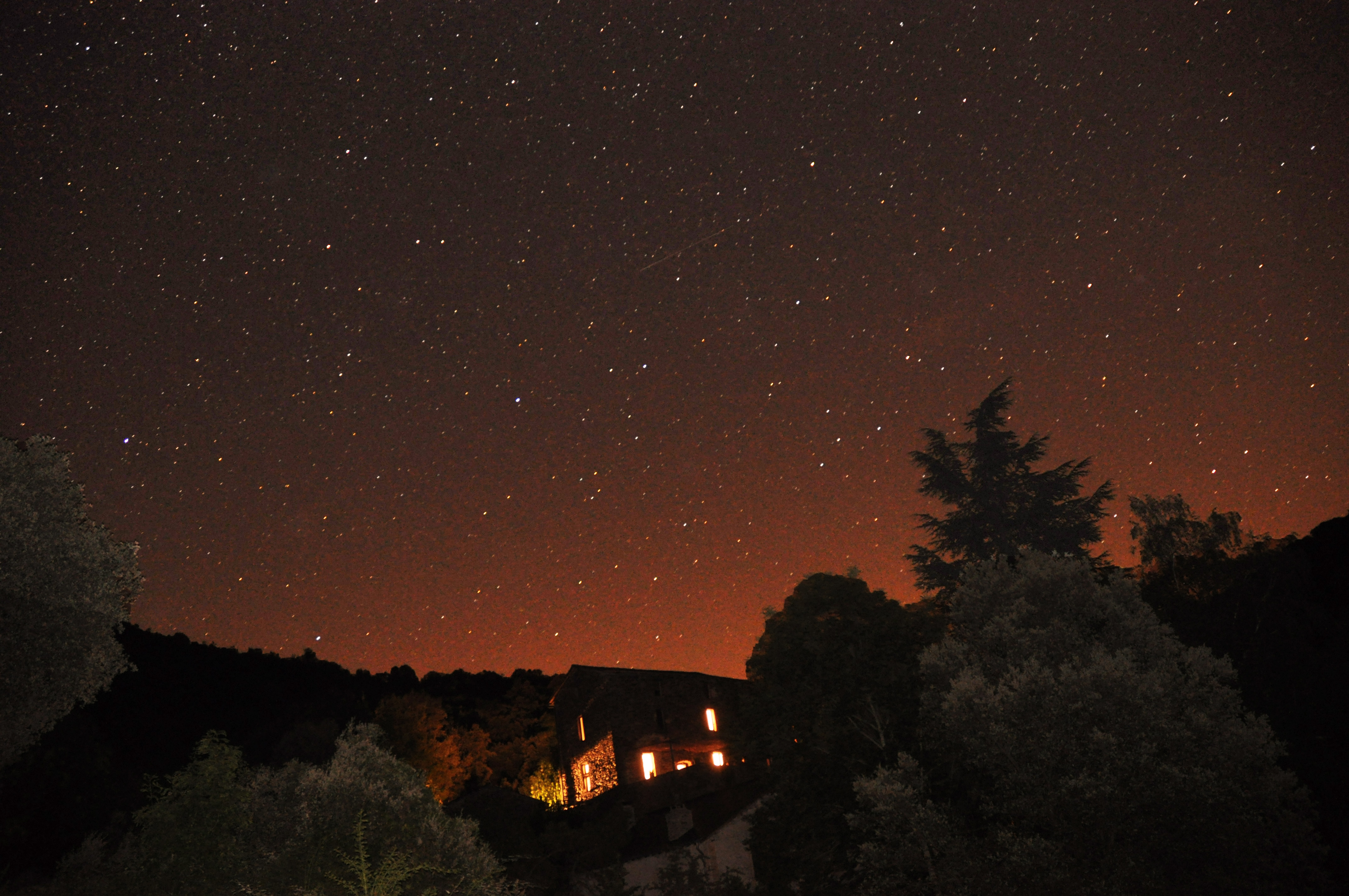 Une nuit - Les Gites de Gardoussel